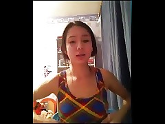 Teen operate morose breast