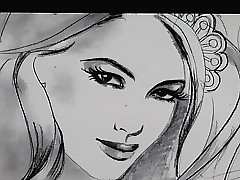 Leyla - young pupil stranger Istanbul - sly film over